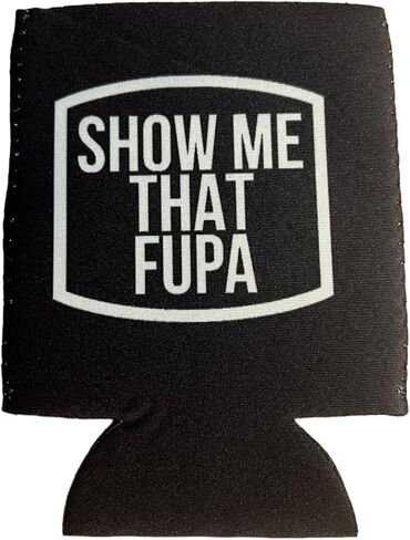 Hawk Tuah Spit on That Thang Funny Can Cooler - White with Red Text | Gag Gift, Christmas Stocking Stuffer, College Party, Halloween Drink Holder in Saudi Arabia