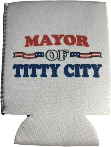 Hawk Tuah Spit on That Thang Funny Can Cooler - White with Red Text | Gag Gift, Christmas Stocking Stuffer, College Party, Halloween Drink Holder in Saudi Arabia