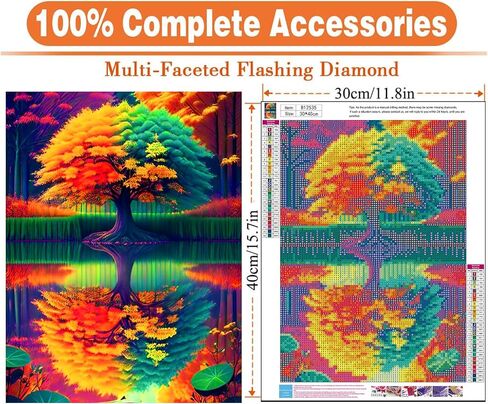 igoodom Dragon Stain Glass Diamond Painting Kits, DIY Stain Glass Dragon Flower Diamond Painting, Diamond Art Kits for Adults for Wall Decor Holidays Gift 12x16 in in Saudi Arabia