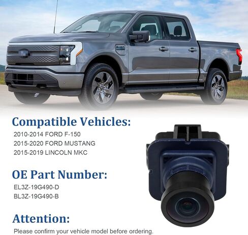 Backup Camera Rear View Camera Compatible with Ford Escape 2014 2015 2016 Parking Park Assist Camera Replaces # EJ5Z-19G490-A, GJ5T-19G490-AB, GJ5T-19G490-AD in Saudi Arabia