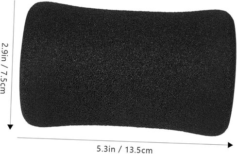 2pcs Gym Replacement Parts High Density Buffer Tube Pads for Exercise Equipment Sponge Covers for Workout Bench and Weight Machines in Kuwait