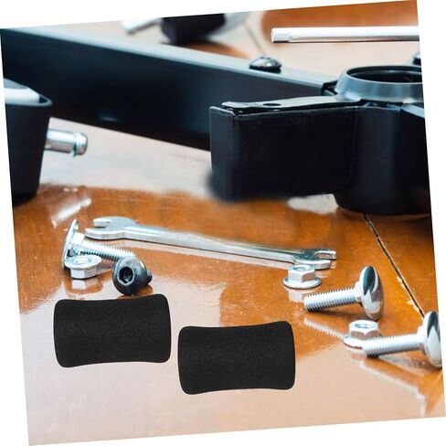 2pcs Gym Replacement Parts High Density Buffer Tube Pads for Exercise Equipment Sponge Covers for Workout Bench and Weight Machines in Kuwait