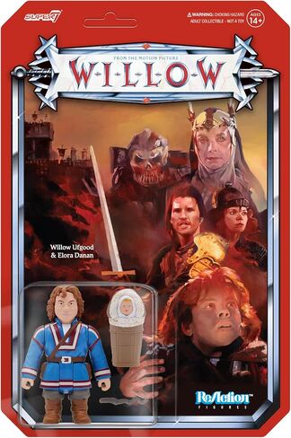Super7 Willow Madmartigan - شخصية الصفصاف مقاس 3.75 بوصة مع ملحقات مقتنيات الأفلام الكلاسيكية والألعاب القديمة in Saudi Arabia