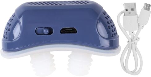 Intelligent Anti Snoring Sleeping Breath Aid, Electric Fan Design, Soft Silicone Nasal Plug, Relieve Snoring Nasal Congestion, Correct Bad Breathing Habits, Mini Size Lightweight in Saudi Arabia