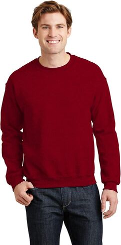 Gildan Men's Heavy Blend Crewneck Waistband Sweatshirt in Saudi Arabia