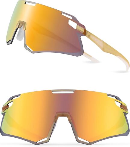 ROCKBROS Cycling Glasses For Men UV Protection Bike Glasses For Men Cycling Sunglasses Sports Glasses for Running, MTB in Saudi Arabia