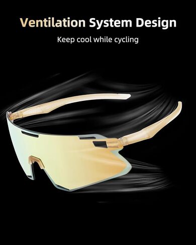 ROCKBROS Cycling Glasses For Men UV Protection Bike Glasses For Men Cycling Sunglasses Sports Glasses for Running, MTB in Saudi Arabia