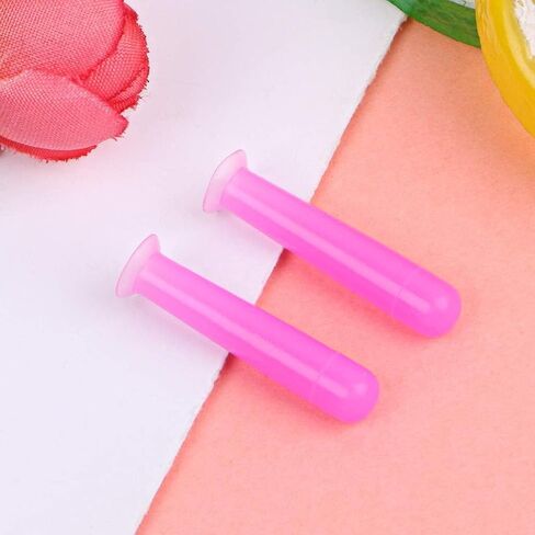 2Pcs Blue Handy Silicone Soft Contact Lenses Small Suction Cups Stick,RGP Inserter Remover Cases,Applies Contacts Safely and Hygienically,Contact Lens Remover,Contact Lens Cases Accessories in Saudi Arabia