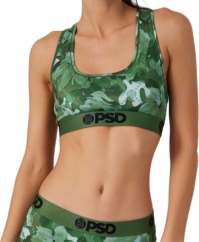 PSD Women's Tapestry Meltdown Sports Bra, Multi, M in Saudi Arabia