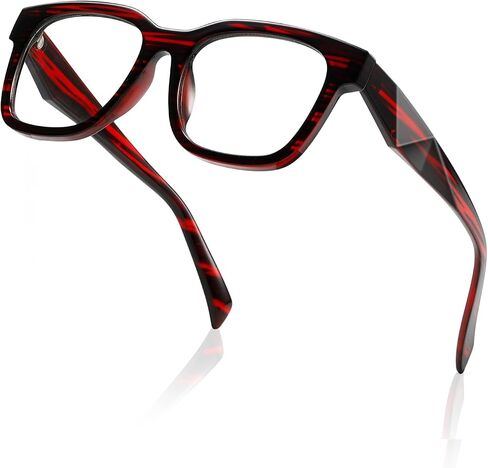 kimorn Blue Light Blocking Glasses,Anti Eyestrain & UV Protection,Square Frame Glasses for Women and Men in Kuwait