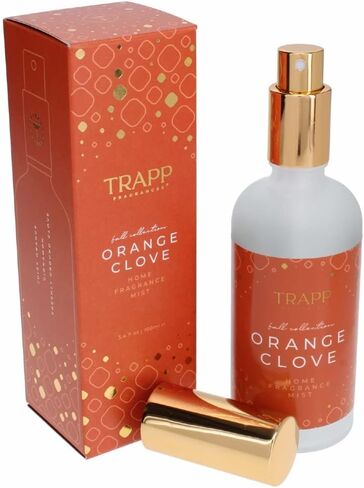 تراب - رقم 57 فص برتقال - 3.4 أونصة. رذاذ عطري (عبوة من عبوتين) - عطر منزلي عطري مع روائح موسمية من البرتقال العصير والقرفة والقرنفل المطحون الطازج in Kuwait