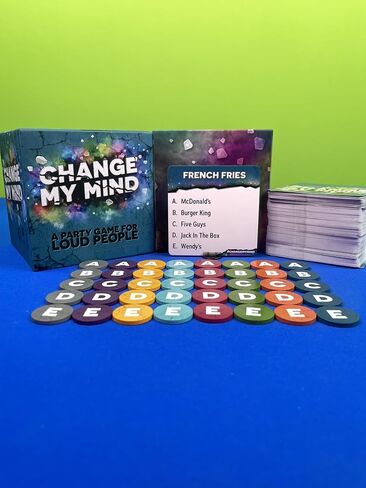 Change My Mind - The Outrageous Adult Party Game for Loud Debates and Absurd Rankings! Fun Adult Games for Groups 3-8 Players - Hilarious Game Night for Friends, & Family Ages 17+ in Saudi Arabia