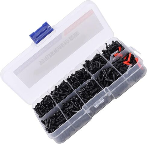 1 Box Badminton Grommets , Tennis Stringing Machines & Tools , Universal Badminton Racket Grommets Nylon Racquet Eyelets Bucket String Protector Stringing Tools For Tennis Pickball Squash in Saudi Arabia