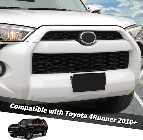 for 4Runner License Plate Holder, Front License Plate Frame Mount Bracket Compatible with Toyota 4Runner 2010-2023 (Black) in Saudi Arabia