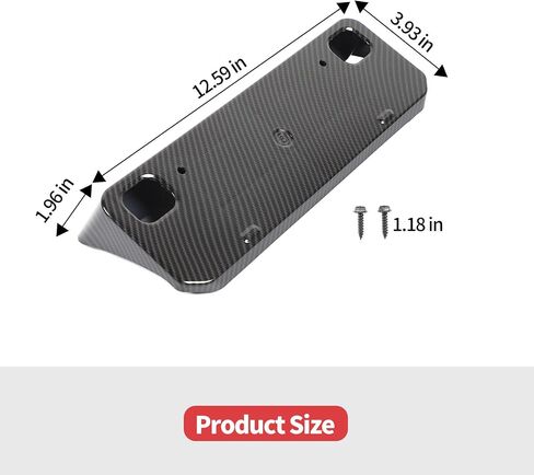 for 4Runner License Plate Holder, Front License Plate Frame Mount Bracket Compatible with Toyota 4Runner 2010-2023 (Black) in Saudi Arabia