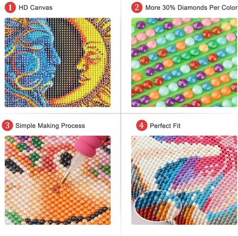 Lxmsja 5D المجرة الفضاء كوكب الماس اللوحة الفنية، مجموعات الرسم الفني الماس للبالغين، DIY الحفر الكامل الكريستال حجر الراين الفنون والحرف ديكور جدار المنزل 16x12 بوصة in Saudi Arabia