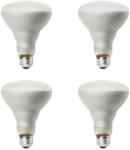 lumenivo Replacement for Sylvania Lighting BR30 65 Watt Flood Light Bulbs Indoor Frosted BR30 65W Indoor Flood Light with E26 Medium Screw Base - Soft White - 120V - 12 Pack in Kuwait