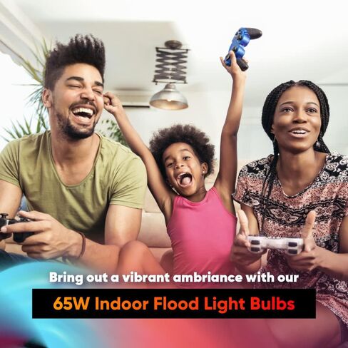 lumenivo Replacement for Sylvania Lighting BR30 65 Watt Flood Light Bulbs Indoor Frosted BR30 65W Indoor Flood Light with E26 Medium Screw Base - Soft White - 120V - 12 Pack in Kuwait