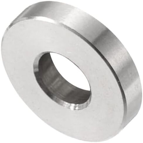uxcell 12pcs Stainless Steel Spacer 6.2mm Bore x 15mm OD x 2mm Length Screw Bushing Plain Finish Round Metal Spacer for M6 Screws Bolts and Rods in Saudi Arabia