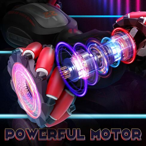 Dysaim Gesture Sensing RC Stunt Car، ألعاب للأولاد والبنات الذين تتراوح أعمارهم بين 6-12 عامًا، سيارة تحكم عن بعد 4WD تدور 360 درجة، سيارات الانجراف RC مع بخاخ موسيقى أضواء، 2.4 جيجا هرتز يتم التحكم فيها يدويًا، هدايا عيد الميلاد وعيد الميلاد in Saudi Arabia