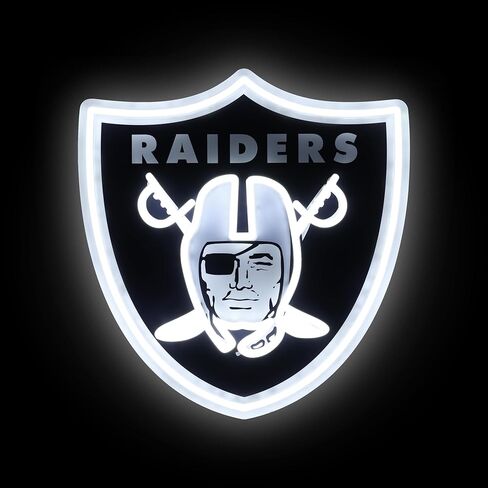 لافتة مضيئة LED بشعار فريق FOCO Las Vegas Raiders NFL in Saudi Arabia