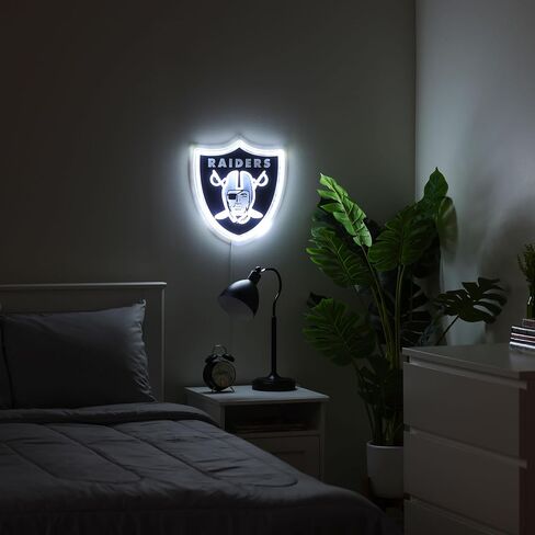 لافتة مضيئة LED بشعار فريق FOCO Las Vegas Raiders NFL in Saudi Arabia