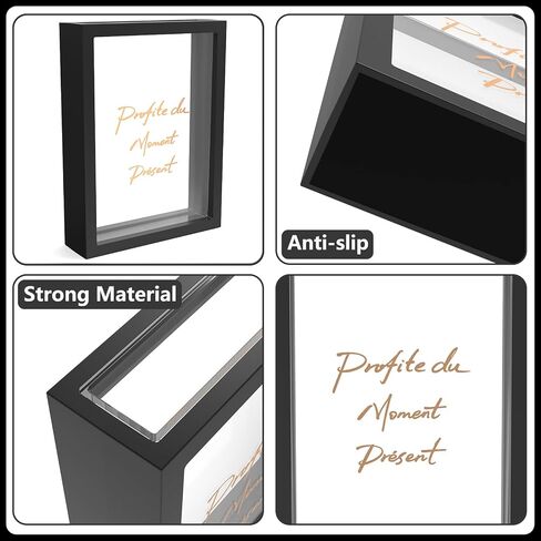 Shadow Box Display for Picture Frame: Memory Photo Case, Personalized Gifts Card Boxes, DIY Tabletop Display Frame Display Case, Clear Memory Box for Dried Flowers/Kids Room/Birthday/Wedding, Green in Saudi Arabia