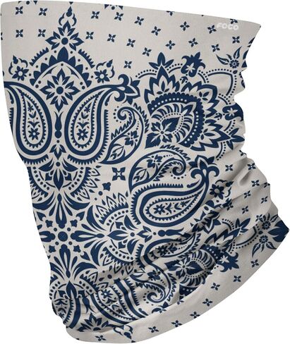 FOCO White Mirage Bandana Gaiter Scarf in Saudi Arabia