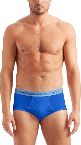 سراويل داخلية قطنية للرجال من POLO RALPH LAUREN مقاس كبير وطويل، 3 قطع، بولو أسود/أحمر، 4X in Kuwait