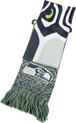 FOCO NFL unisex-adult Polyknit Big Logo Scarf in Saudi Arabia