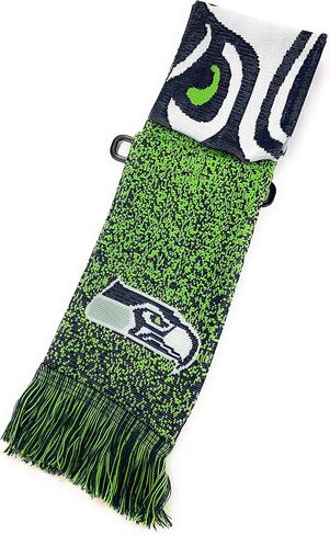 FOCO NFL unisex-adult Polyknit Big Logo Scarf in Saudi Arabia