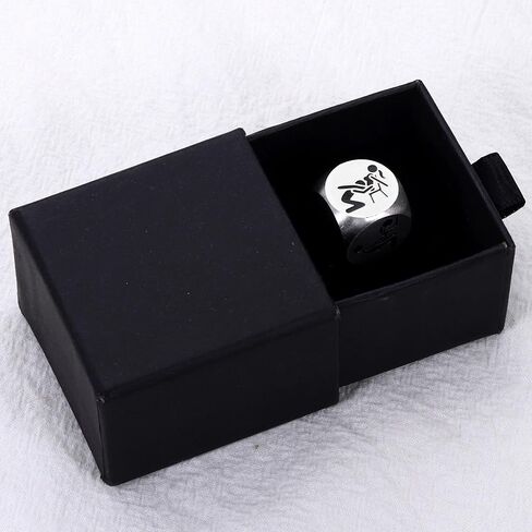 2 PCs Dice Gift for Anniversary,Bachelorette Gifts,Bachelor Gifts,Couple Birthday Gifts for Boyfriend Girlfriend,11 Years Anniversary Steel Gift,Wedding Engagement Gifts for Couples,Bridal Shower Gift in Saudi Arabia