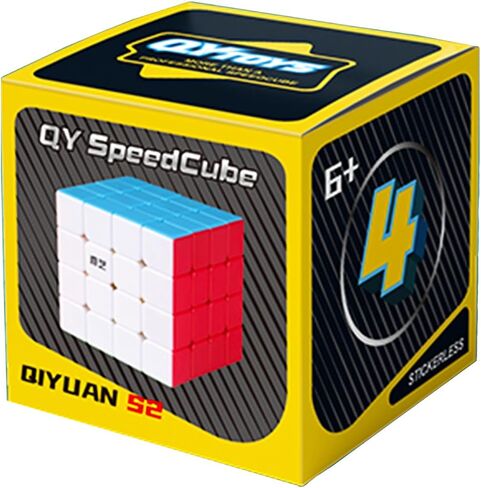 Speed Cube 3x3,Original Magic Cube Puzzle Toy,Full Size 2.2'' Advanced Version,QYTOYS Speed Cube,Easy Turning & Smooth Play Durable Puzzle Cube Toy Stickerless ABS-Colour Cube in Saudi Arabia