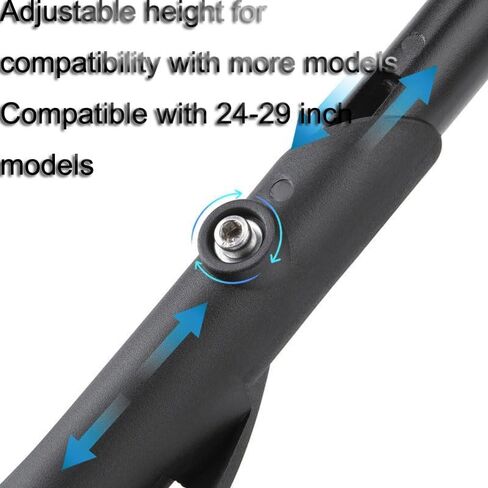 Bike Kickstand,Kickstand for Adult Bike,Mountain Bike Kickstand,Adjustable Bicycle Kickstand for 24-29" Bicycles,Aluminium Alloy Bicycle Kickstand Support Storage (Center) in Saudi Arabia