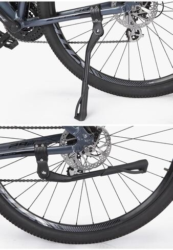 Bike Kickstand,Kickstand for Adult Bike,Mountain Bike Kickstand,Adjustable Bicycle Kickstand for 24-29" Bicycles,Aluminium Alloy Bicycle Kickstand Support Storage (Center) in Saudi Arabia