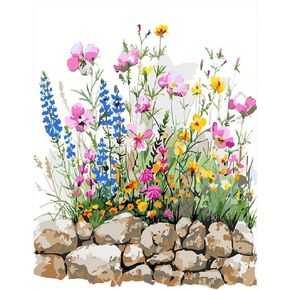 CNITUR Paint by Number for Adults, Acrylic Easy Paint by Numbers for Adults Beginner, DIY Painting by Numbers for Gift Home Wall Decor MT2961