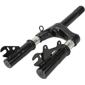 Front Shock Fork, Electric Scooter Front Suspension Fork Anti Vibration, Steel Electric Scooters Front Suspension Fork Anti Vibration Direct Fit for Upgrade