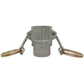 AF Hydro Aluminium Cam and Groove Hose Fitting, Type D Female Coupler x 1" NPT Female Thread, Pressure Rating up to 250 PSI, Easy Connect and Disconnect Camlock