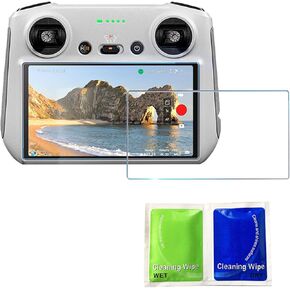 Screen Protectors Tempered Glass Protective Flim Compatible for DJI RC RC2 Remote Control with Screen,9H Hardness High Definition No-Bubble, Transparent