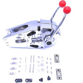 Top Mount Control Marine Boat Twin Lever Handle Engine Control for Teleflex Morse MT3 CH-5300P 33C Dual Action Outboard