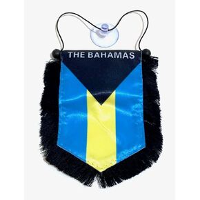 Bahamas small Flags for Car Home Banner Automobile small window wall decoration