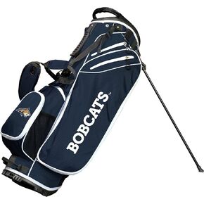 Team Golf NCAA Montana ST Birdie Stand Golf Bag, Lightweight, 14-Way Club Divider, Spring Action Stand, Insulated Cooler Pocket, Velcro Glove and Umbrella Holder & Padded Handles