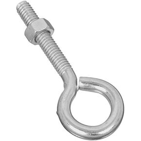 Stanley Hardware 221218 5/16" X 3" Zinc Plated Eye Bolt With Nut Assembled