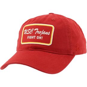 ZHATS Men's Standard NCAA Officially Licensed Hat Scholarship Patch Team Color Brick, One Size