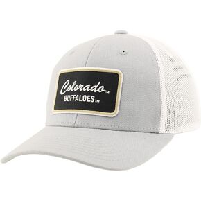 ZHATS Standard NCAA Officially Licensed Snapback Hat Big Rig Patch Gray Brick, Grey, One Size