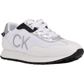 Calvin Klein Women's Caden Sneaker, Black, 5