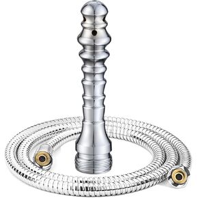 Enema Cleansing Kit,Enemator Cleaning Shower Both for Men and Women-Handheld Shower Bidet for Pregnant Women 59 inch Shower Hose Enema Douche Bidet Cleaning System