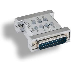 KENTEK DB25 25 Pin Molded Mini Tester M/F RS232 Serial Parallel