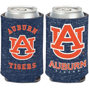Auburn Tigers HEATHERED Can Cooler 12 oz.