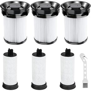 3 Pack Fine Dust Vacuum Filter for Miele TriFlex HX1/HX1 Pro Cordless Stick Vacuum Cleaners, HX-FSF HEPA Vacuum Filter for Miele, Replaces Part No#11289902